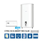 CATA Termo eléctrico - CTRS-100 E-SMART REV SLIM CATA, 93 l, Blanco - Imagen 2