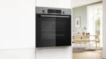 BOSCH Horno a vapor - BOSCH HQA514ES3, Hidrolítica, 71 l, 594 mm, Grey - Imagen 4