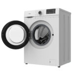 VOK Lavadora carga frontal - VOK EVW-8BAWL21, Inicio diferido, Motor Inverter, 8 kg, 1200 rpm, 15 programas, Blanco - Imagen 5
