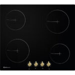SOLTHERMIC Placa vitrocerámica - SOLTHERMIC Pvtc60, 4 zonas, 59 cm, Negro