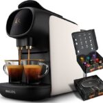 PHILIPS Cafetera de cápsulas - ‎Philips ‎LM9012/00 L'OR Barista Sublime, Función 2 tazas, o 1 doble, 1450 W, 19 bar, 0.80 l, Sistema antigoteo, Blanco