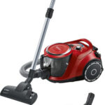 BOSCH Aspirador sin bolsa - BOSCH Serie 6 BGC41Q69, 600 W, Potencia de succión 600 W, Depósito 2,4 l, Rojo
