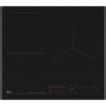 AEG Placa inducción - AEG 949 598 179, 3 zonas, 590 mm, Negro mate