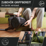 HOOVER Aspirador sin bolsa - HOOVER HP120PET 011, 700 W, Depósito 2 l, Gris - Imagen 8