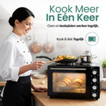 EMERIO Mini horno - EMERIO MO-125236.4, 32 l, Negro - Imagen 3