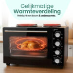 EMERIO Mini horno - EMERIO MO-125236.4, 32 l, Negro - Imagen 5