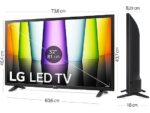 LG TV LED 32" - LG 32LQ630B6LA, HD, Procesador Inteligente α5 Gen5 AI Processor, Smart TV, DVB-T2 (H.265), Negro - Imagen 6