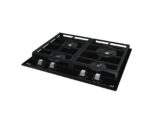TEKA Placa de gas - Teka GZC 64300 XB, 4 zonas, 60 cm, Gas Butano, Autoignición, 60 cm, Negro - Imagen 3