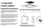 INFINITON Placa inducción - INFINITON IND-A55F, 5 zonas, 90 cm, Negro - Imagen 3