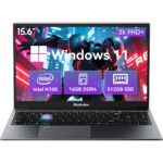 BLACKVIEW Portátil - BLACKVIEW AceBook 8, 15,6 " Full-HD, Intel Twin Lake N150, 16 GB RAM, 512 GB SSD, UHD Graphics, Windows 11 Home, idioma del tecla