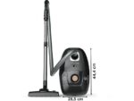 ROWENTA Aspirador con bolsa - Rowenta Green Force RO6189, 400 W, 4.5 L, Motor Effitech® bajo consumo, Filtrado HEPA, Radio 12 m, ECO, Especial Mascota - Imagen 4