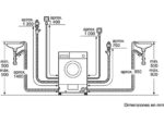 BOSCH Lavadora secadora integrable - Bosch WKD24362ES, 7kg+4kg, 1355 rpm, 15 programas, ActiveWater, Blanco - Imagen 5