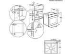 ELECTROLUX Horno - Electrolux EOF4P56X, Multifunción, Pirolítico, 72 l, Anillo térmico, 60 cm, Inox - Imagen 2