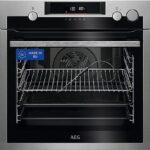 AEG Horno a vapor - AEG BSE572360M, Multifunción, Pirolítico, 72 l, Sonda térmica, 60 cm, Inox