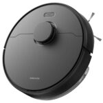 DREAME Robot friegasuelos - DREAME D9 Max Gen 2, 14,4 V, Potencia de succión 6000 kPa, Depósito 570 ml, Autonomía 285 min, Negro