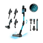 CECOTEC Aspirador escoba - CECOTEC Conga Rockstar 3500 Storm Pet Flex, 500 W, Potencia de succión 150 W, Depósito 500 ml, Autonomía 120 min, 300