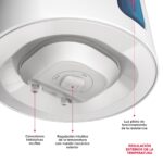 ARISTON Termo Eléctrico - LYDOS R 100 V ES EU + KIT POLIF ARISTON, 100 l, Blanco - Imagen 4