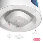 ARISTON Termo Eléctrico - LYDOS R 100 V ES EU + INSTA + POLIF ARISTON, 100 l, Blanco - Imagen 4