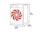 HAIER Secadora bomba de calor - Haier I-Pro Series 3 HD90-A3939-IB, 9 kg, 15 programas, Programa higiene, Filtro 3 en 1, Blanco - Imagen 2