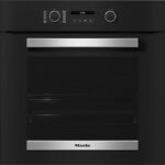 MIELE Horno - Miele H 2465 B Active, Multifunción, Parcialmente catalítico, 76 l, 59.5 cm, Perfect Clean, Negro obsidiana