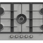 SOLTHERMIC Placa de gas - SOLTHERMIC BL041, 5 zonas, 86 cm, Gris