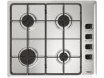 TEKA Placa de gas - Teka HLX 640, 4 zonas, Gas natural, Integrable, 58 cm, Acero inoxidable