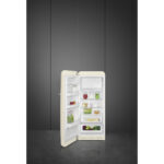 SMEG Frigorífico una puerta - SMEG FAB28LCR6, Dinámico (con ventilador), Altura 1530 mm, Capacidad 270 l, Crema - Imagen 6