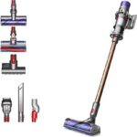 DYSON Aspirador escoba - Dyson Cyclone V10™ Absolute, Potencia succión 150 AW, Sin cable, Tecnología ciclónica, 60 min, Níquel