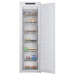 HAIER Congelador vertical - HAIER HAUN518EW, 200 l, 84,5 cm, Blanco