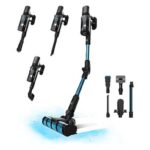 CECOTEC Aspirador escoba - Cecotec Conga Rockstar 3500 Storm Flex Animal, 500 W, 30 kPa, 70 min, Cepillo Jalisco, Mascotas, Black