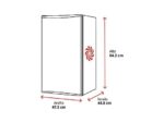 OK Congelador bajo encimera - ok. OFZ 151 E W, 61 l, 84.2 cm, Blanco - Imagen 2