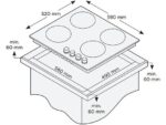 OK Placa de gas - ok. OBH 4641-3, 4 zonas, Zona grande 10 cm, 58 cm, Gas Butano, Acero inoxidable - Imagen 2