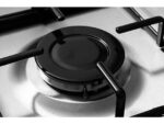 OK Placa de gas - ok. OBH 4641-3, 4 zonas, Zona grande 10 cm, 58 cm, Gas Butano, Acero inoxidable - Imagen 3
