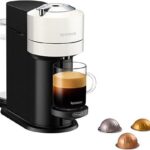 DE LONGHI REACONDICIONADO Seminuevo Muy bueno Cafetera de cápsulas - Nespresso® De'Longhi Vertuo Next ENV120.W, 1500 W, 1.1 l, Tec. Centrifusión™, Blu