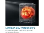 MIDEA Lavadora carga superior - Midea MF100T70B/W-ES, 7 kg, 1200 rpm, 15 Programas, Monitor LED, Blanco - Imagen 5