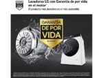 LG Lavadora carga frontal - LG F4WR7510AGH, Serie 750, 10 kg, 1400 rpm, 14 programas, Autodosificador de detergente, TurboWash™360, Blanco - Imagen 4