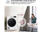 LG Lavadora secadora - LG F4DR5509A1W, 9 kg / 6 kg, 1400 rpm, 14 programas, AI Direct Drive™, Autodosificación, Blanco - Imagen 8