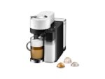 DE LONGHI Cafetera de cápsulas - De'Longhi Nespresso® Vertuo Lattissima ENV300.W, 1500 W, 1.6 l, Depósito de leche, Calentamiento 30s, Blanco