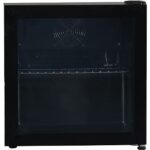 FRIGELUX Nevera pequeña - Frigelux D48, Frío ventilado, 44.5 cm, 40 l, Puerta reversible, Negro
