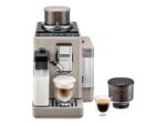 DE LONGHI Cafetera superautomática - De'Longhi Rivelia EXAM440.55.BG, 1450W, 19bar, Molinillo integrado,LatteCremaHot, Depósito leche, Táctil, 16 rece