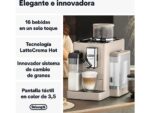 DE LONGHI Cafetera superautomática - De'Longhi Rivelia EXAM440.55.BG, 1450W, 19bar, Molinillo integrado,LatteCremaHot, Depósito leche, Táctil, 16 rece - Imagen 2