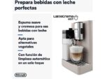 DE LONGHI Cafetera superautomática - De'Longhi Rivelia EXAM440.55.BG, 1450W, 19bar, Molinillo integrado,LatteCremaHot, Depósito leche, Táctil, 16 rece - Imagen 4