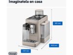 DE LONGHI Cafetera superautomática - De'Longhi Rivelia EXAM440.55.BG, 1450W, 19bar, Molinillo integrado,LatteCremaHot, Depósito leche, Táctil, 16 rece - Imagen 7