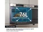 SAMSUNG Horno - Samsung NV7B41301AS/U1, Multifunción, Pirolítico, 76l, 59.5 cm, WiFi, Inox - Imagen 5
