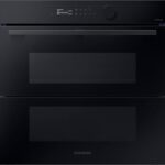 SAMSUNG Horno de vapor - Samsung NV7B5750TDK/U1, Multifunción, Pirolítico, Air Fry, 76l, 59.5 cm, Dual Cook Flex, WiFi, Negro