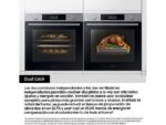SAMSUNG Horno - Samsung NV7B4450VAS/U1, Multifunción, Pirolítico, 76 l, 59.5 cm, Dual Cook, WiFi, Inox - Imagen 2