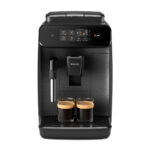 PHILIPS Cafetera espresso - PHILIPS EP0820/00, 15 bar, 1500 W, 2 tazas, Negro - Imagen 2