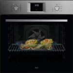 AEG Horno multifunción - AEG Series 5000 OU5AB20SM, Integrable, Hidrolítica, 72 l, 594 mm, Negro, Acero inoxidable