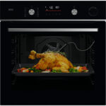 AEG Horno a vapor - AEG Series 6000 OR6PB51WSB, Integrable, Pirolítico, 72 l, 596 mm, Negro