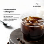 KLARSTEIN Cafetera espresso - KLARSTEIN SteelPresso, , 1350 W, Acero Inoxidable - Imagen 4